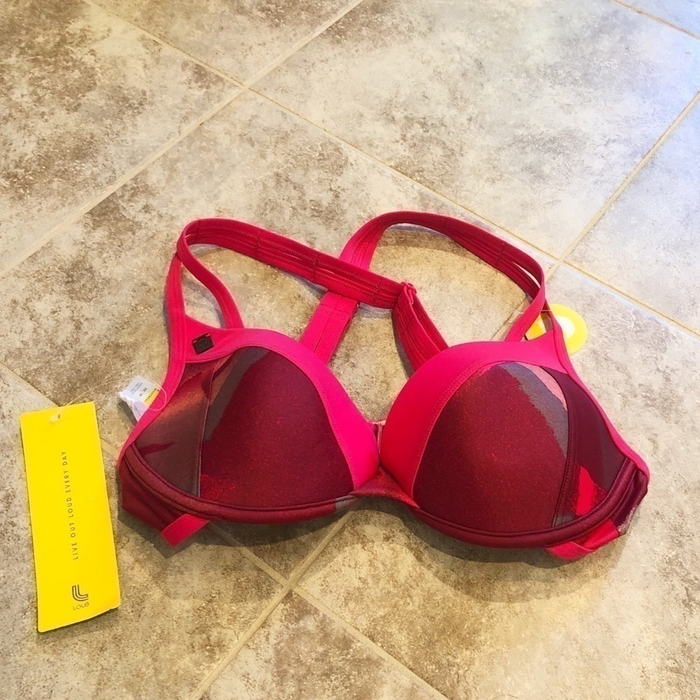 🆕 Lole Kapiti pink & red adjustable bikini… - Picture 4 of 12